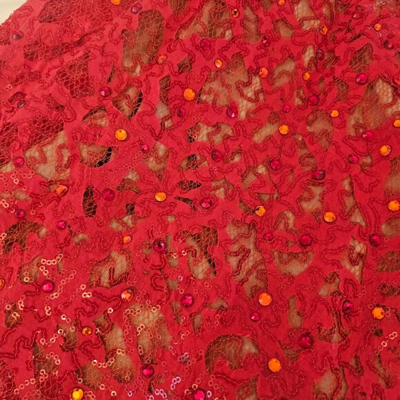 BCBG Max Azria red dress - Picture 4 of 5